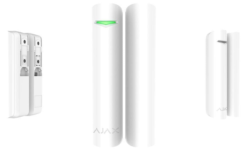 Ajax Systems - Door Protect Plus - Wireless magnetic opening detector with shock & tilt sensor PD WHITE