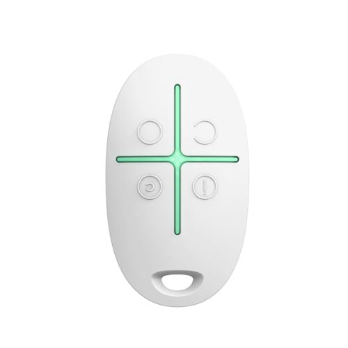 Ajax Systems - Space Control - Two-way wireless fob with panic button PD - White