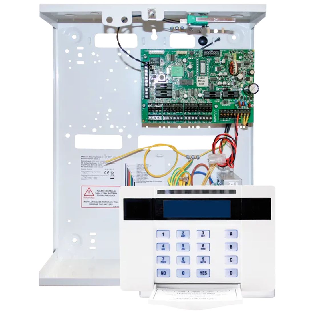 Pyronix - DEV Combined Euro 76 Large Panel, Keypad