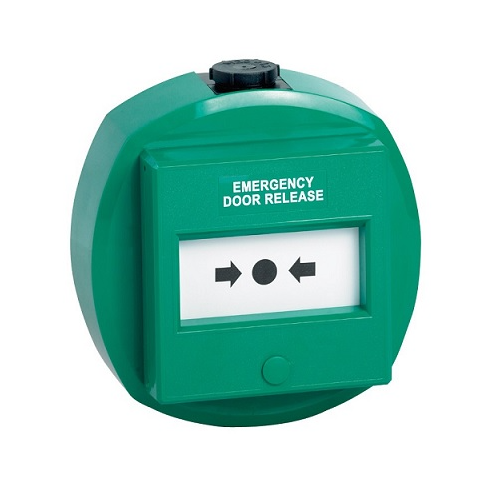 STP-KGG300SG-WP - Green weatherproof triple pole break glass