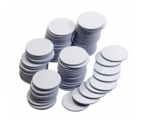 STP-EM-STICKER - EM adhesive white proximity device
